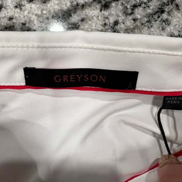 Greyson Scarlett Long Sleeve Polo white size small - Picture 4 of 10